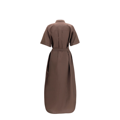 MAYFEYR - Brunello Cucinelli - Sequined Shirt Dress With Belt - M0F79AHD91