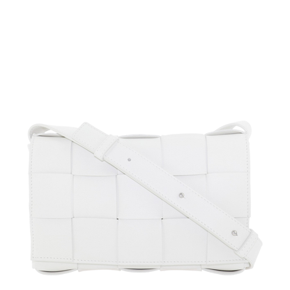 Cassette White Shoulder Bag