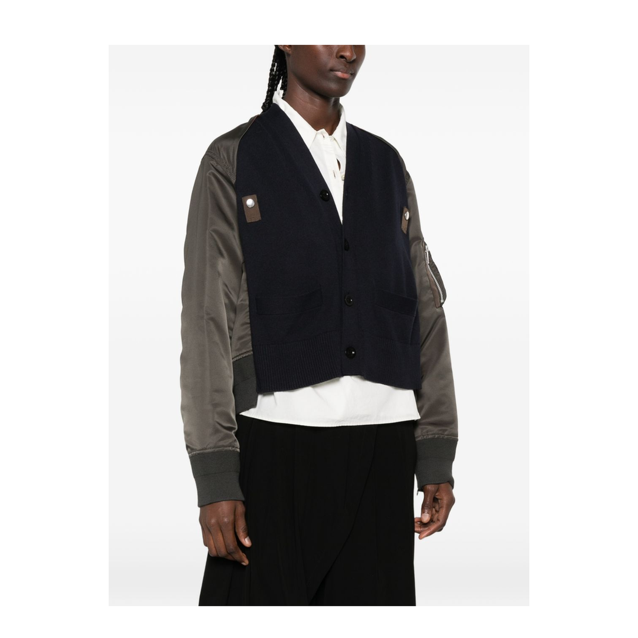 MAYFEYR - Sacai - Sweaters Navy - 26-08586233