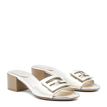MAYFEYR - Fendi - Slide Vitello Lamin+Ff Vit.Lam - 8R8862AY1R