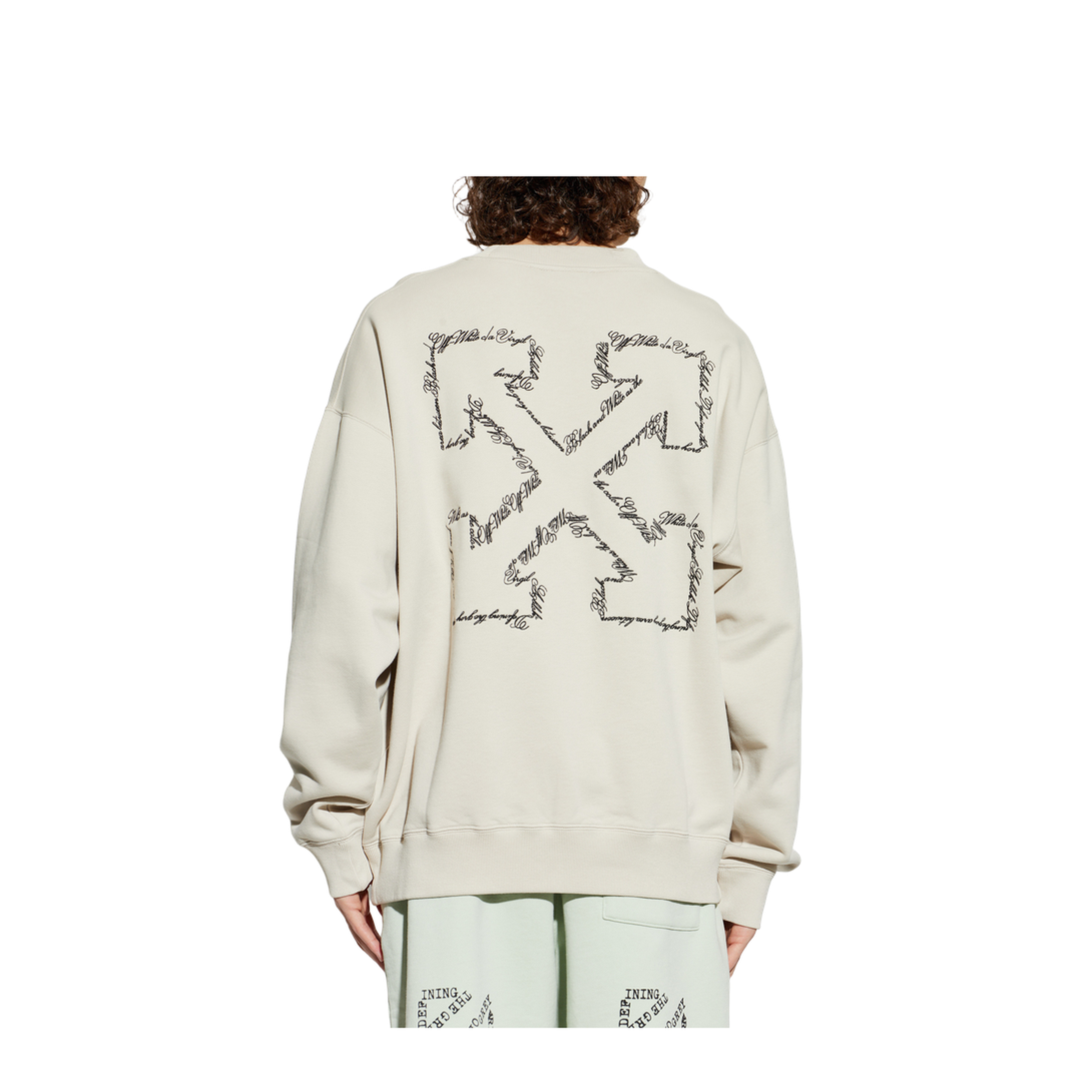 MAYFEYR - Off-White - Sweatshirt With Embroidered Logo - 44MBA054S26F001270