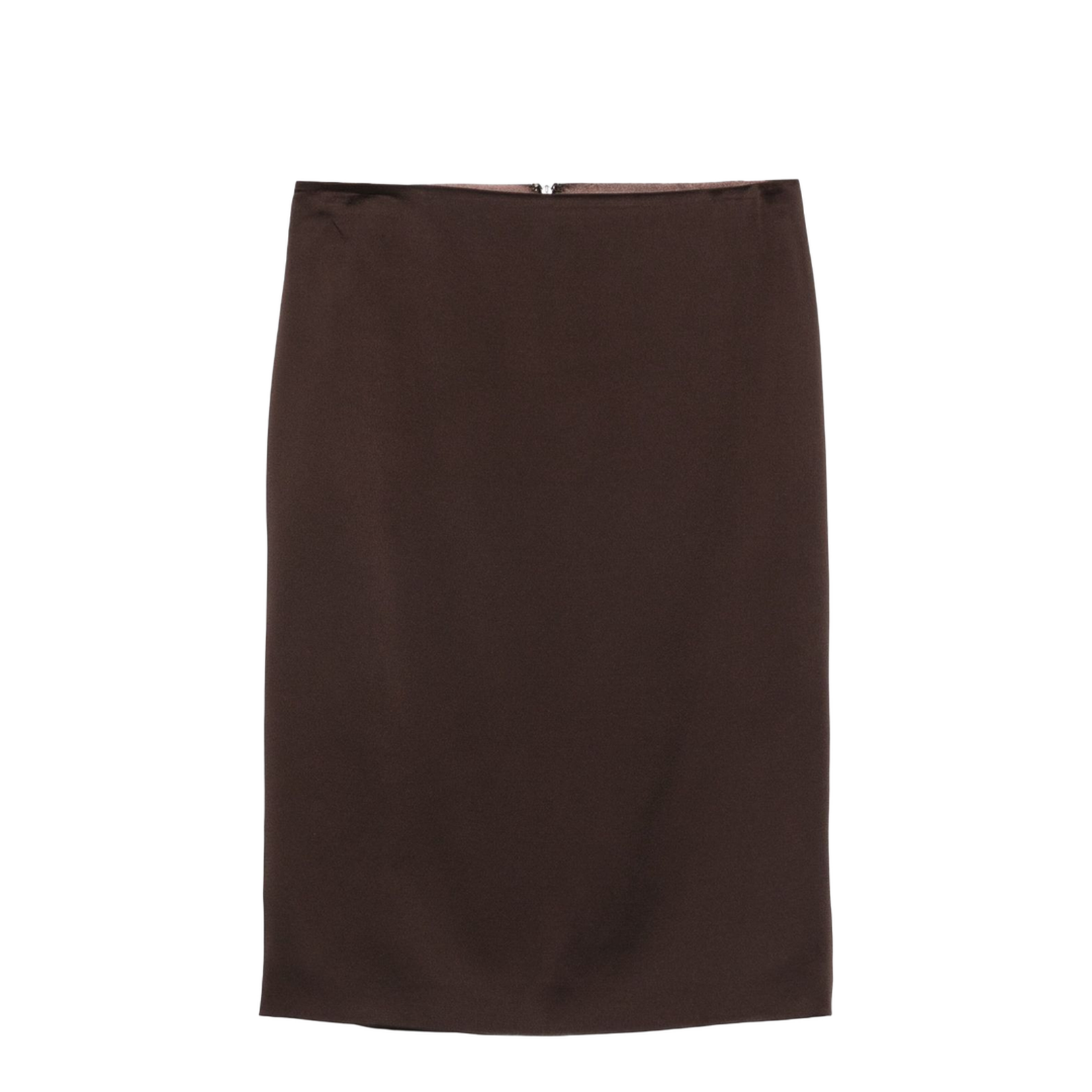 Satin Midi Skirt