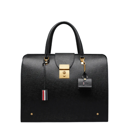 MAYFEYR - Thom Browne - Soft Mr. Thom Charm In Caviar Agneau - UAM095A06560001
