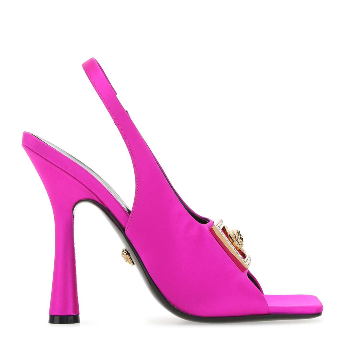 MAYFEYR - Versace - Fuchsia Satin Sandals - 10056751A041851PF0V