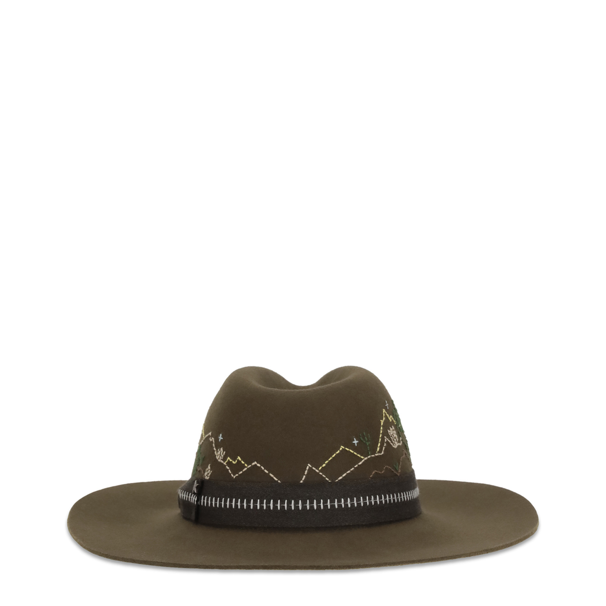 MAYFEYR - Golden Goose - Embroidered Fedora Hat - GUP02719P00273335552