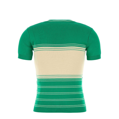 Grass Green Cotton Sweater