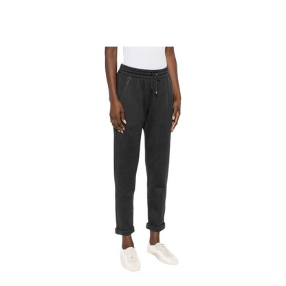 Cotton And Silk Blend Trousers