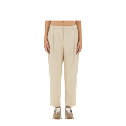 Cropped Fit Pants