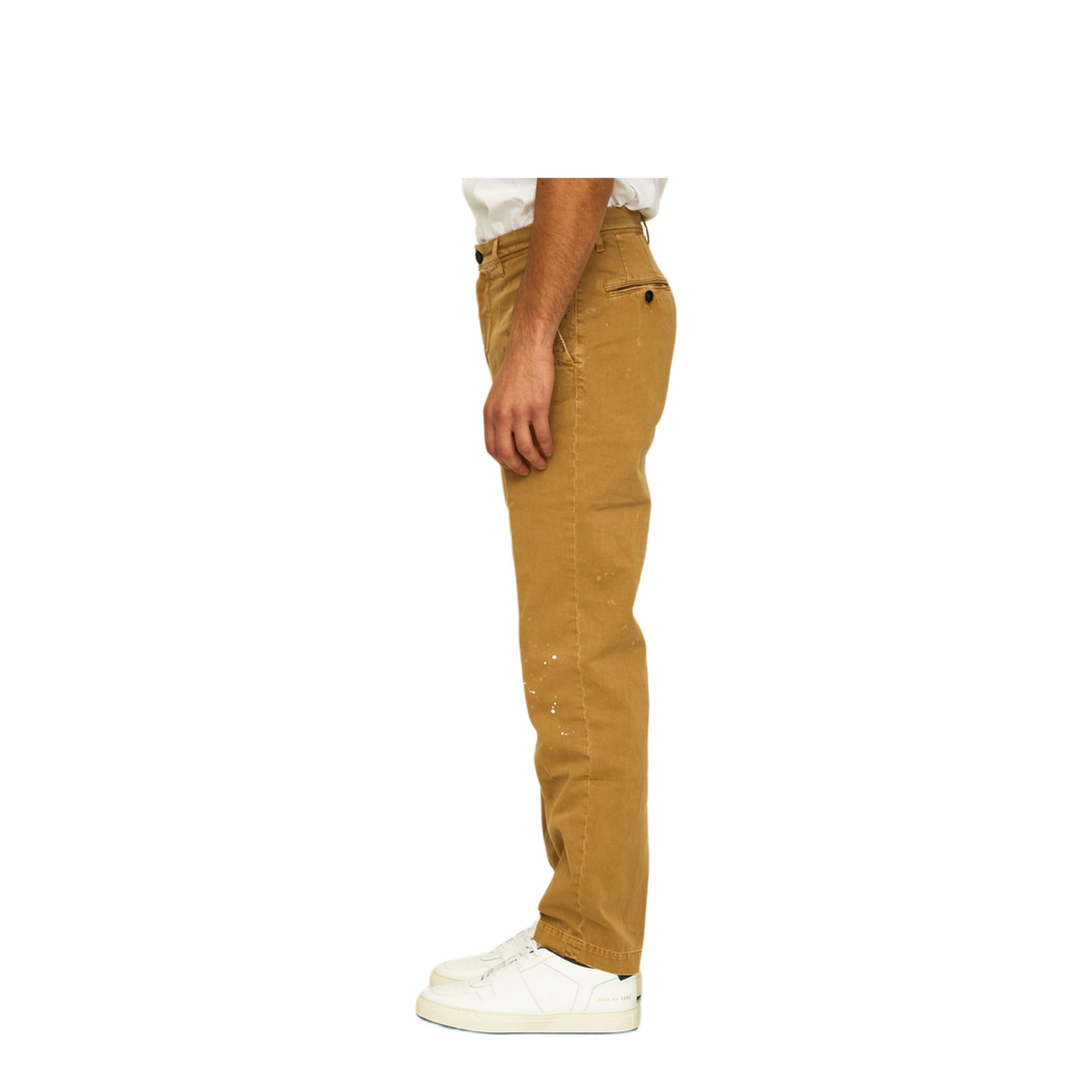 MAYFEYR - Incotex Red X Facetasm - Camel Cotton Trousers - FTP008FX006510