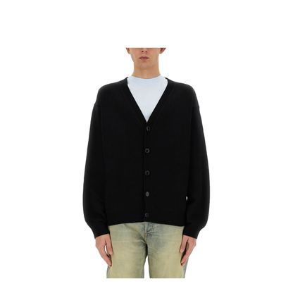 Cardigan with Embroidered Tiger Academy