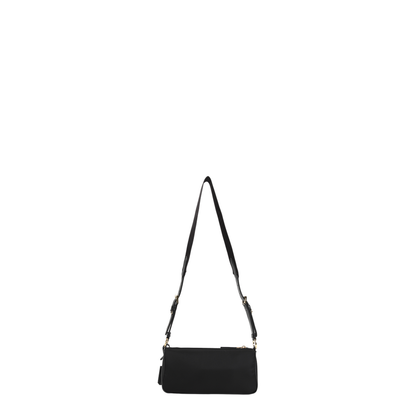 Black Re-Nylon Crossbody Bag