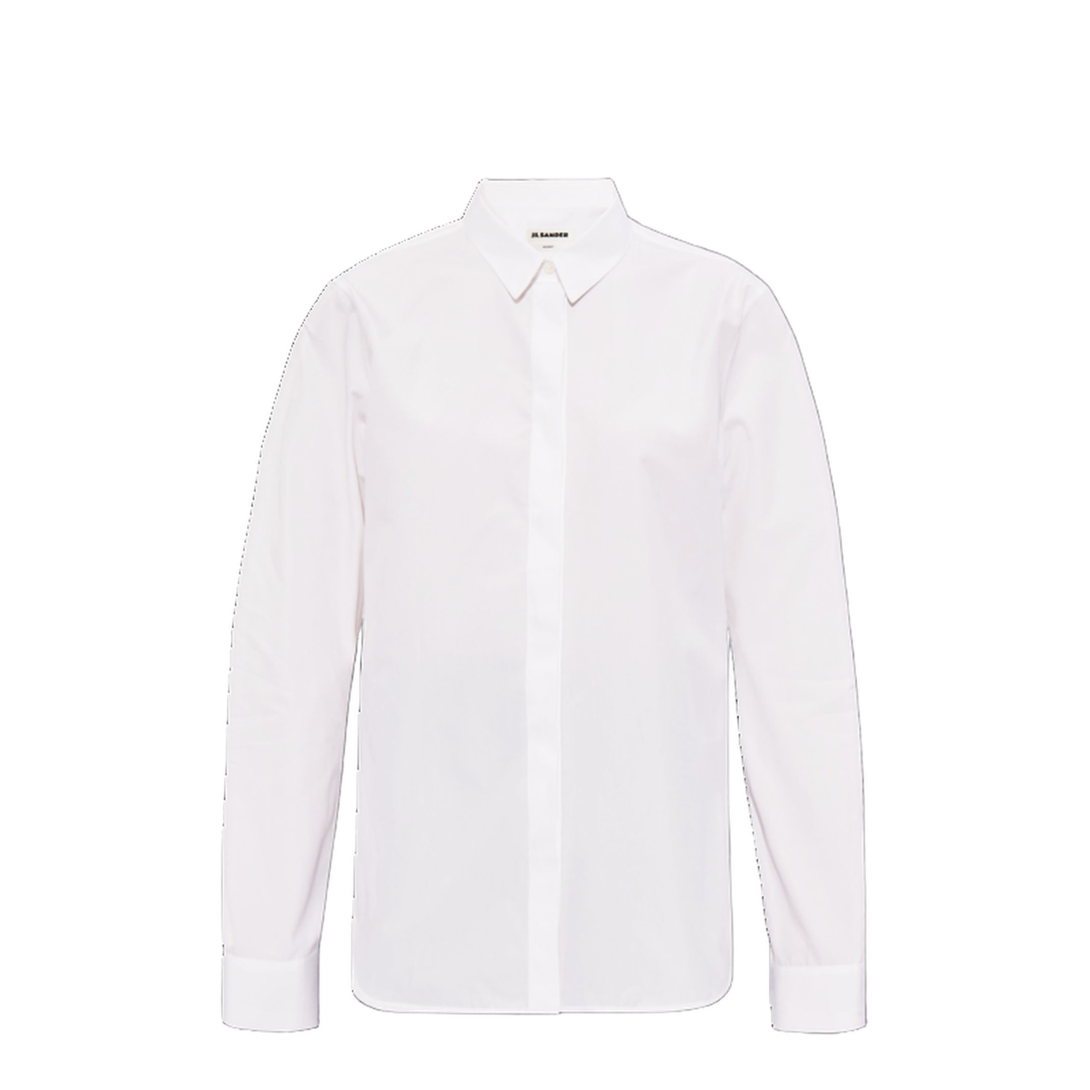 Cotton Shirt with Button Closure