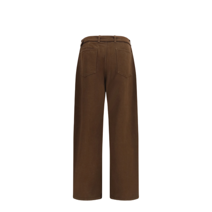 MAYFEYR - Lemaire - Heavy Dyed Twill Belted Pants - PA326LD1077