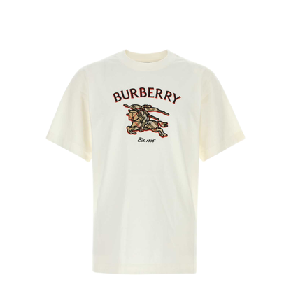 MAYFEYR - Burberry - White Cotton T Shirt - 8132683B7078