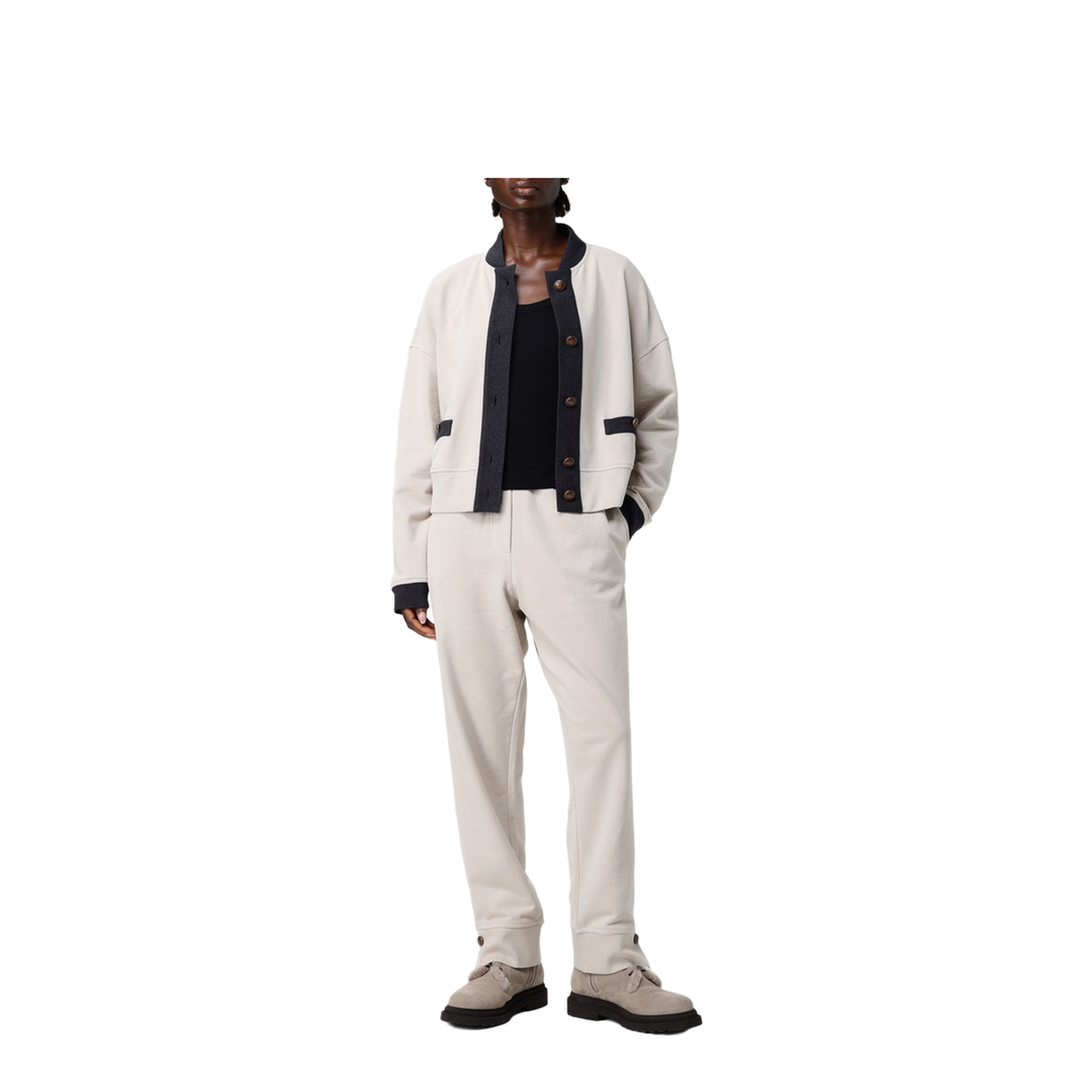 MAYFEYR - Brunello Cucinelli - T-Shirt In Cotton Stretch - M0TC8FX220C101