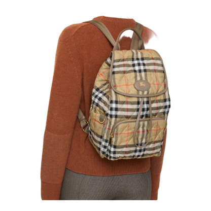 Horseshoe Backpack in Sand Beige