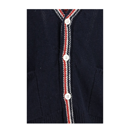 MAYFEYR - Thom Browne - Hector Donegal Yarn Cardigan - MKC647AY1506415