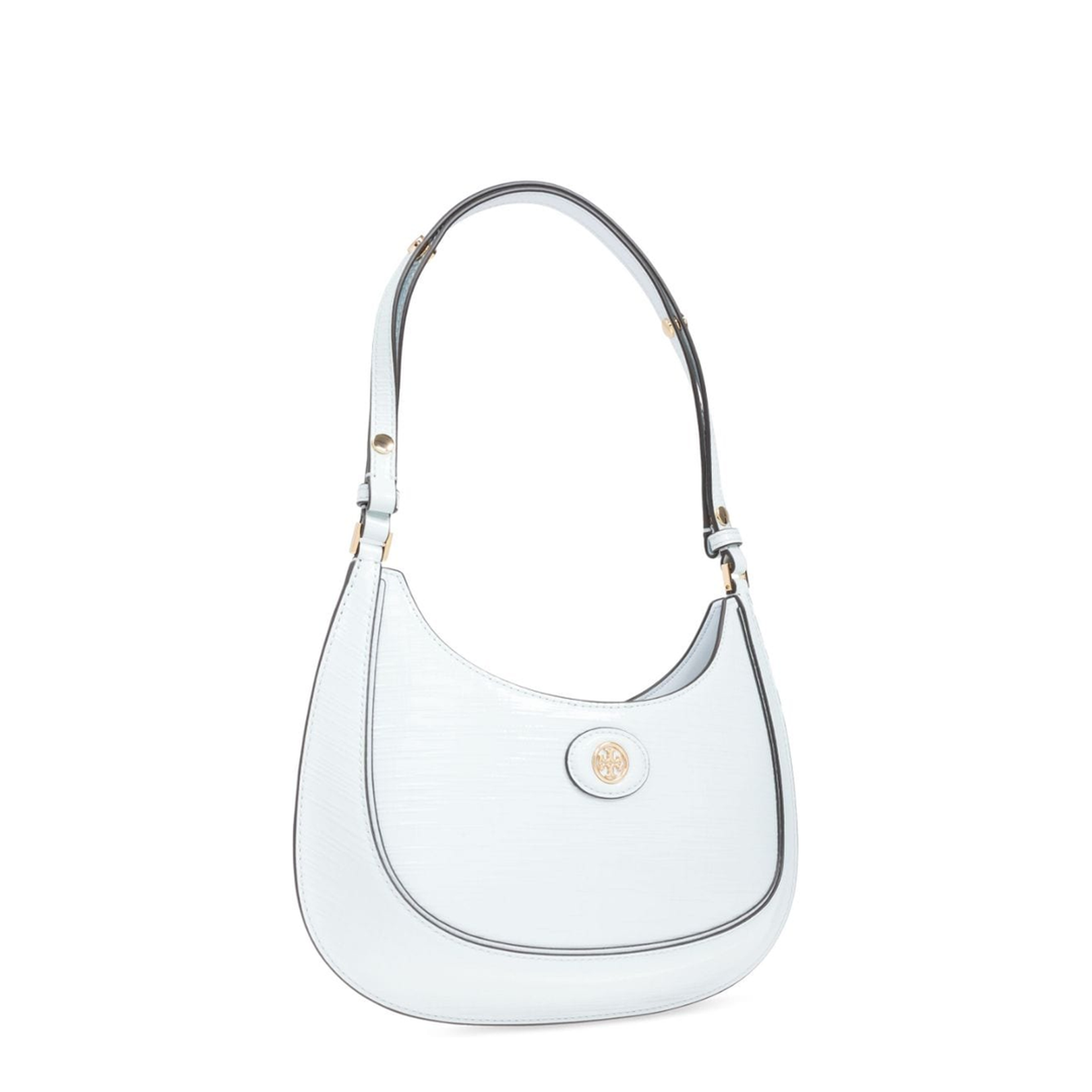 Robinson Hobo Bag in Light Blue Leather