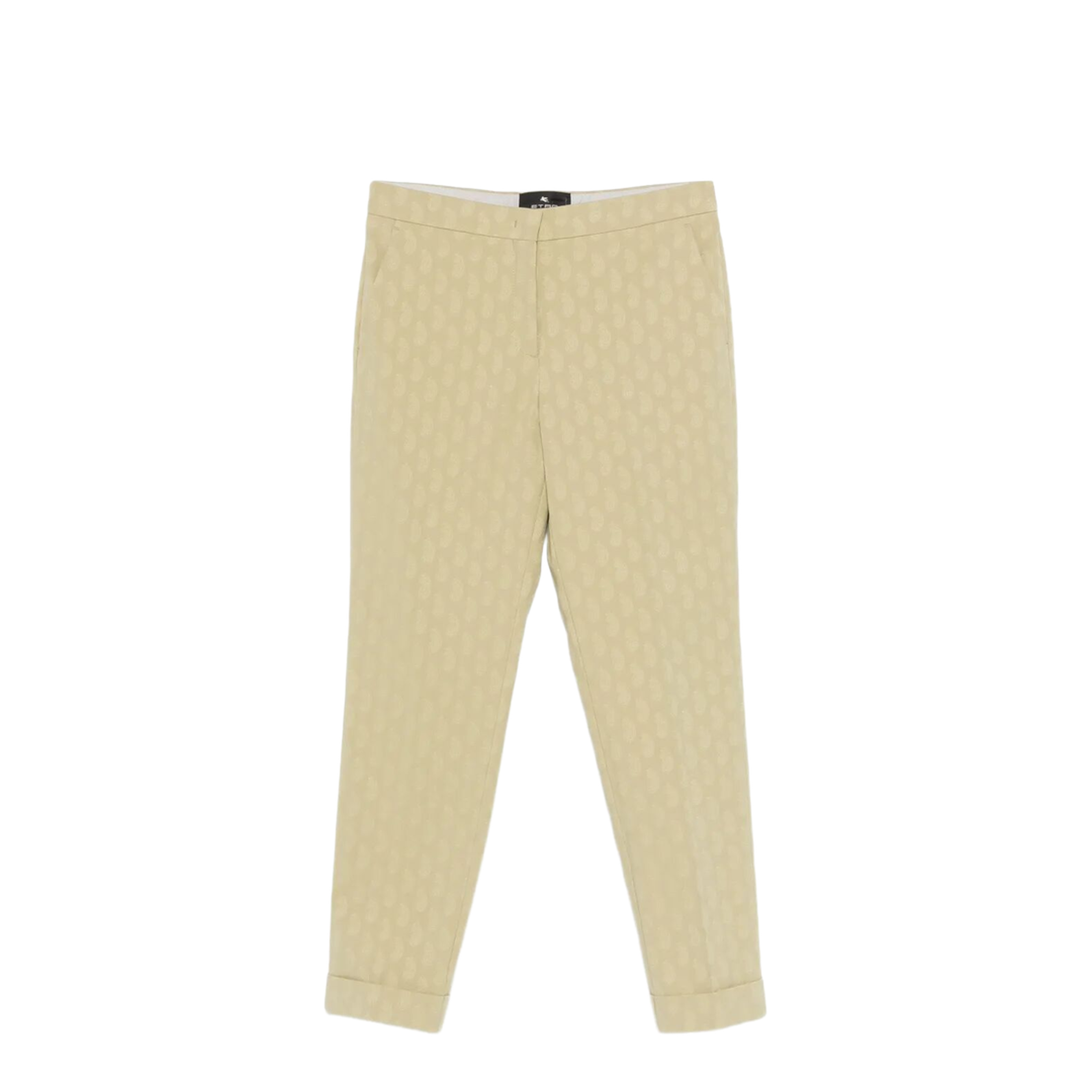 MAYFEYR - Etro - Cropped Cotton Jacquard Trousers With Micro Paisley Motif - WREA000299TJEK3