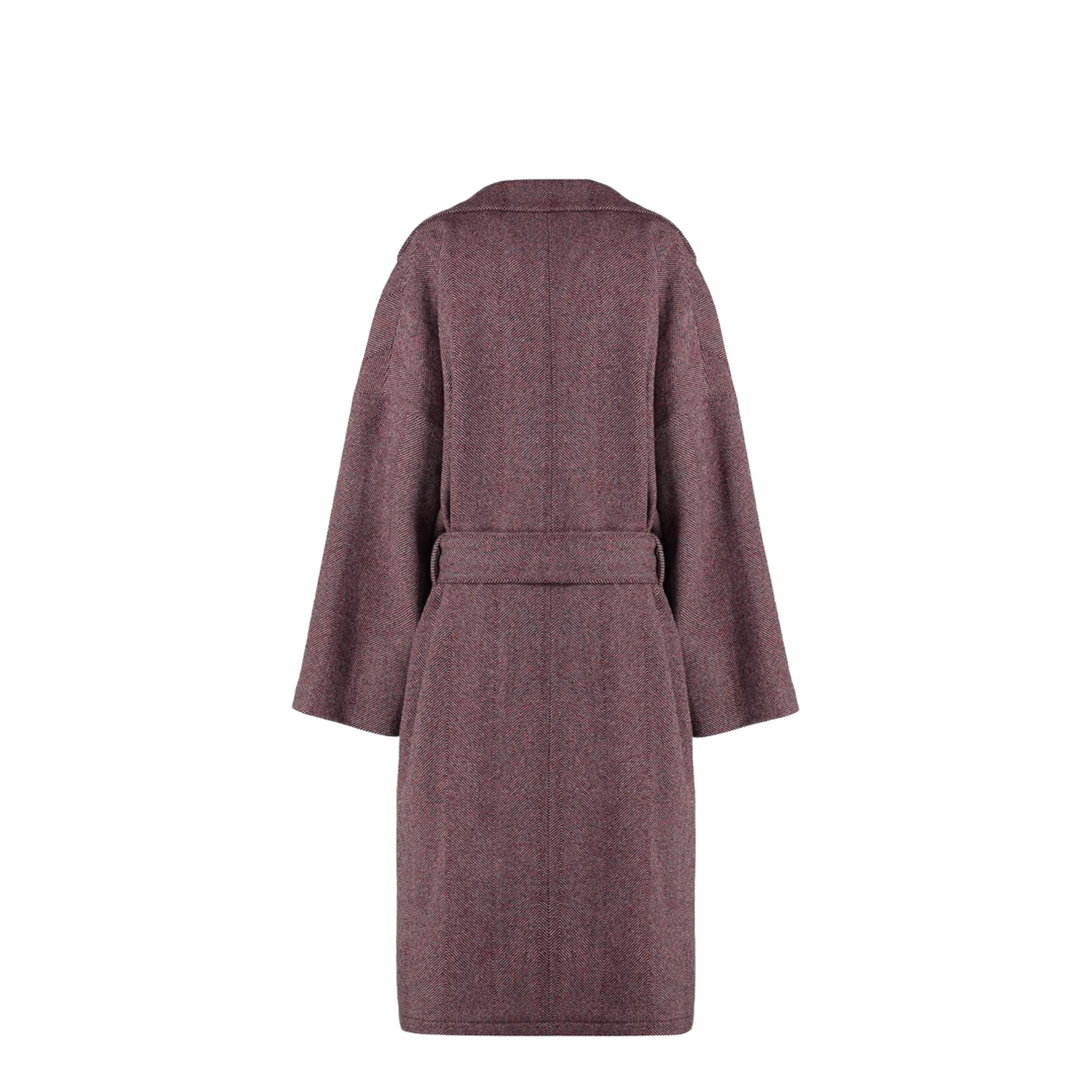 Pink Comfort Fit Long Coat