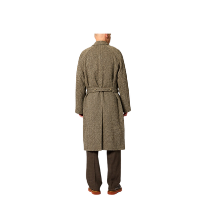 Brown Grey Coat