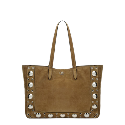 Large Suede Shopping Bag