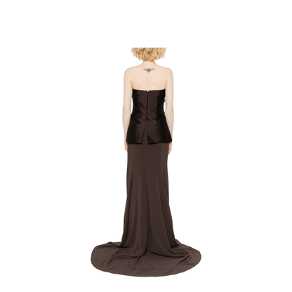 MAYFEYR - Solace London - Dresses Brown - OS47031CHESNUT