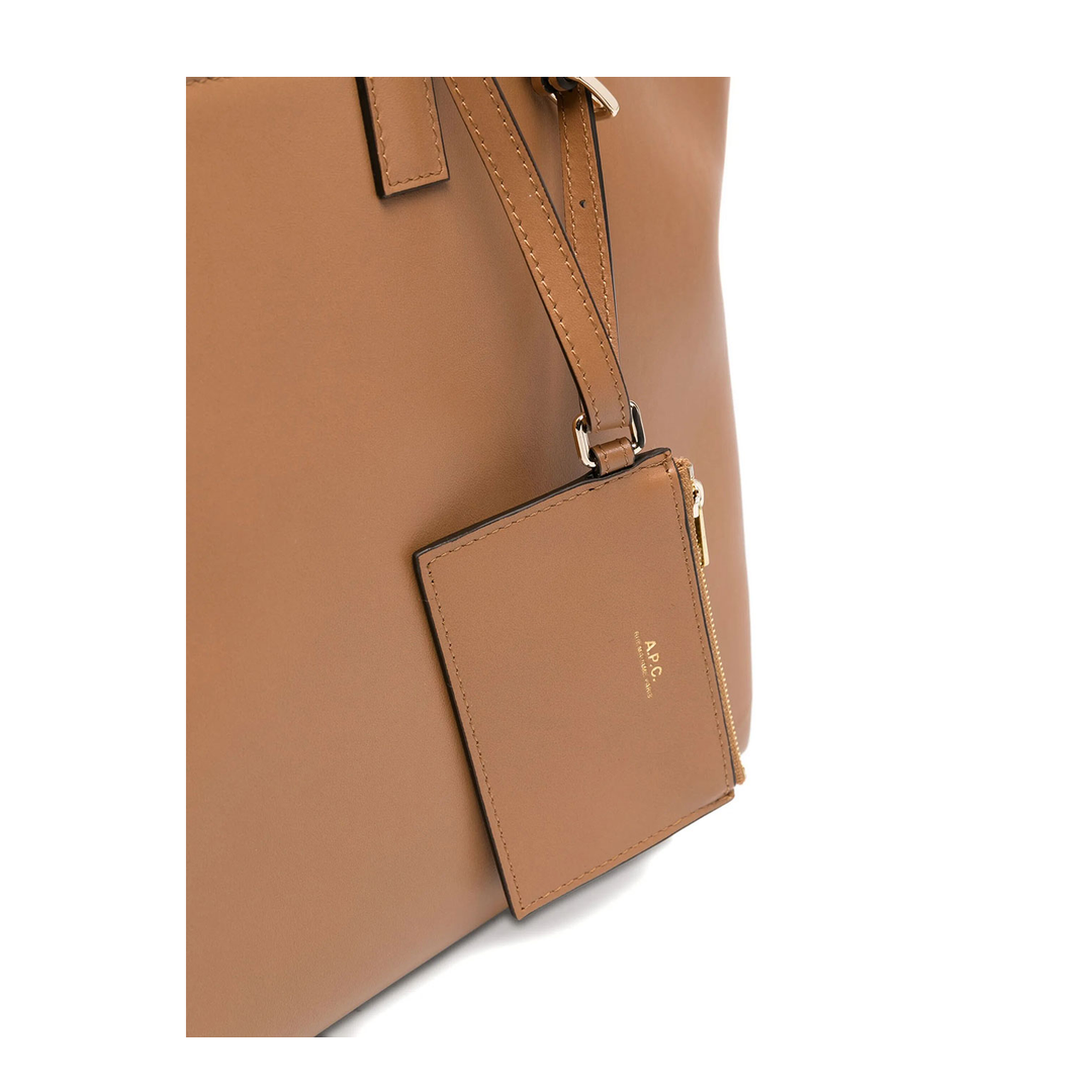 MAYFEYR - A.P.C. - Drummer Leather Tote Bag - PXCCYF67057CAB