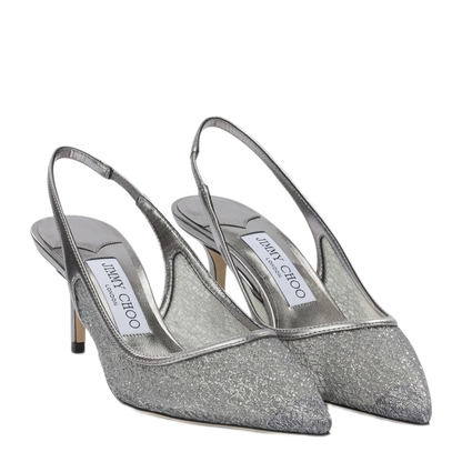 MAYFEYR - Jimmy Choo - "Love 65Mm" Slinkgback - LOVESB65DLZANTHRACITE