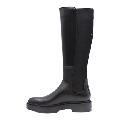 MAYFEYR - Santoni - Black Leather Boots - WSHW59512SMONUORN01