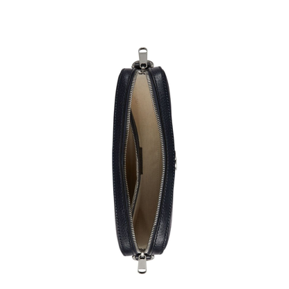 Ophidia Small Nylon Crossbody Bag - Navy Blue