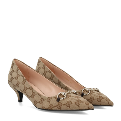 With Heel Beige