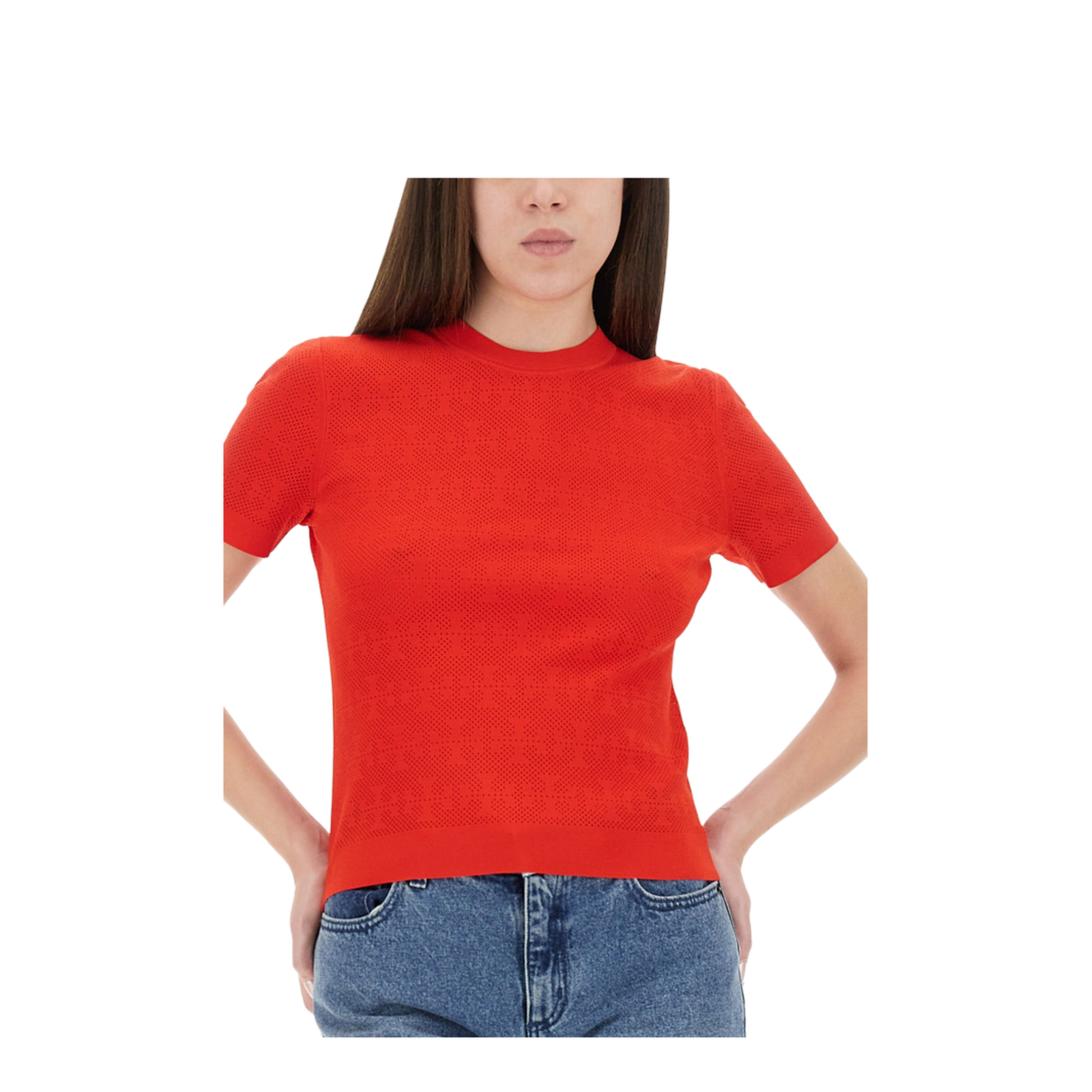 T-Monogram Viscose Blend Top