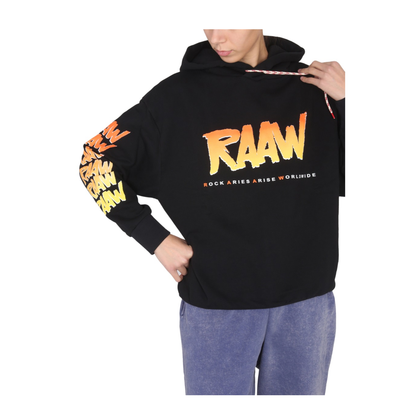 MAYFEYR - ARIES - Sweatshirt With Logo Print - FTAR20011BLK