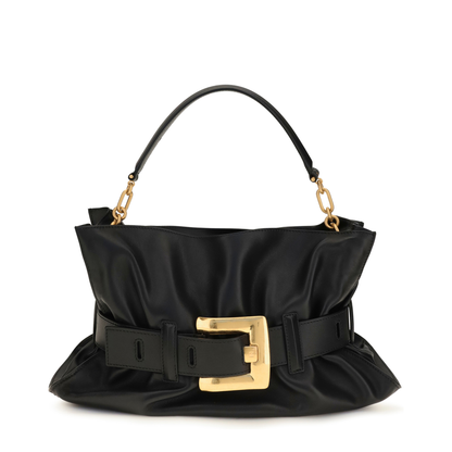 MAYFEYR - Balmain - Medium Anthem Shoulder Bag - GN0KK990LSAX