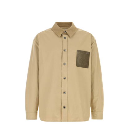 MAYFEYR - Loewe - Beige Cotton Shirt - H526Y05WHCBEIGE