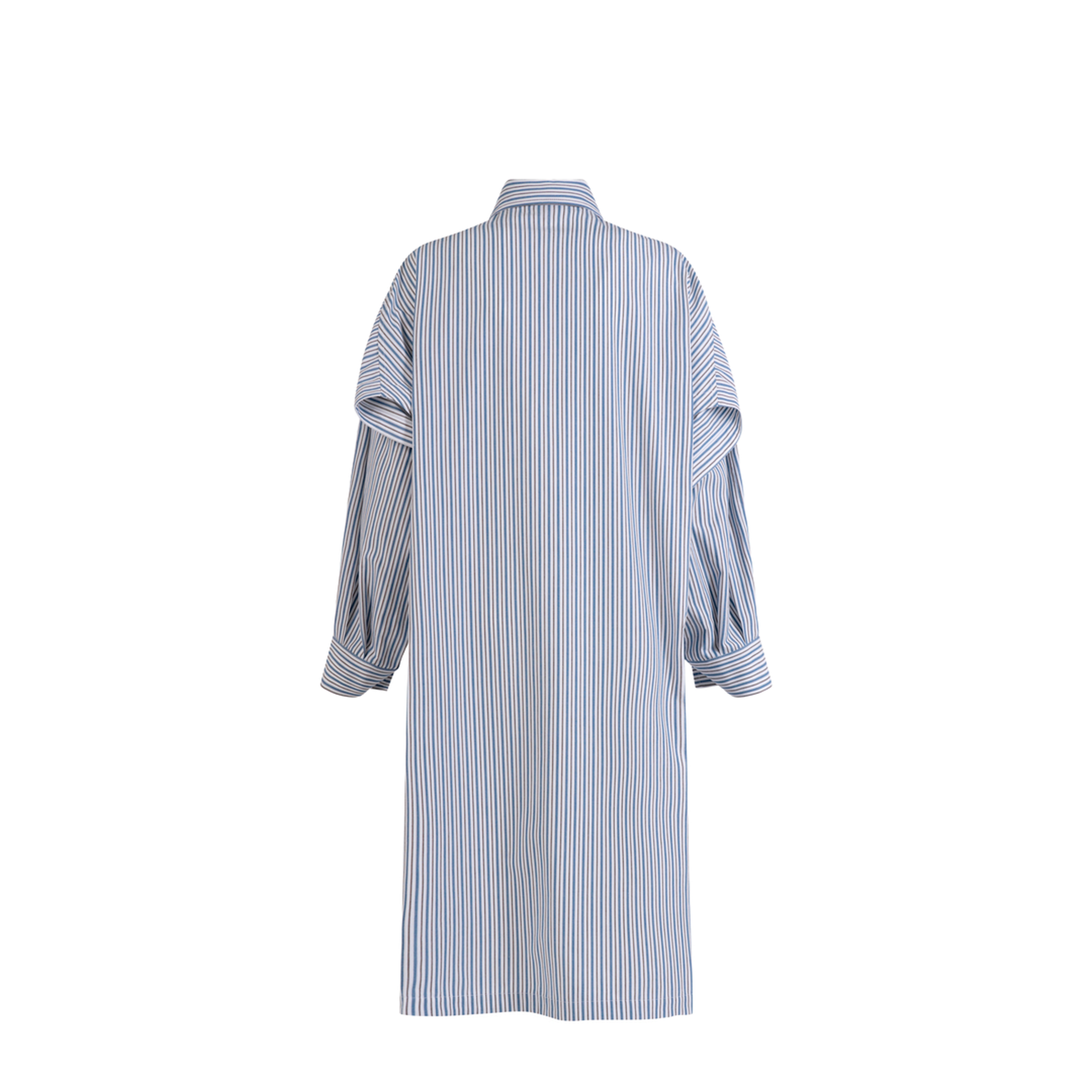 MAYFEYR - Bottega Veneta - Cotton Striped Dress - 826129V5CM0