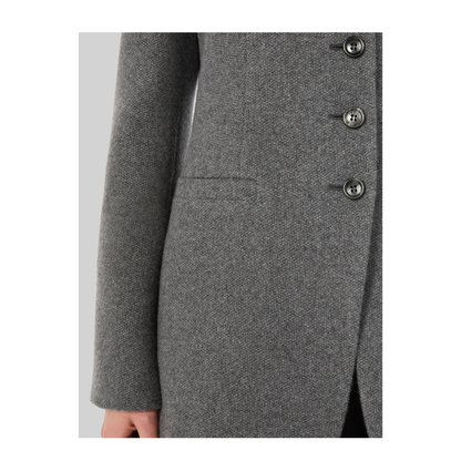 MAYFEYR - Max Mara - Dark Grey Crew Neck Falla Jacket - 262104609260010313025