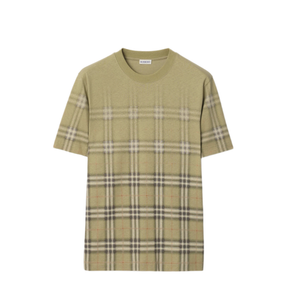 MAYFEYR - Burberry - Gradient Check Cotton T Shirt - 8119023C4053