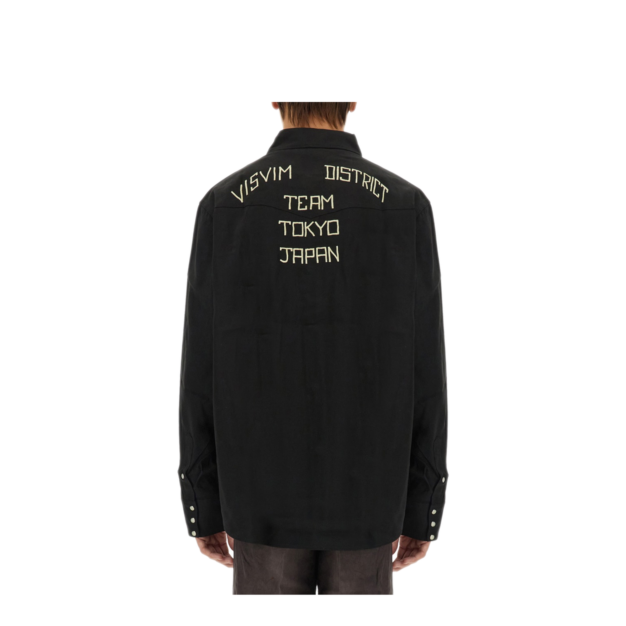 MAYFEYR - VISVIM - Shirt With Logo - 0124205011011BLACK