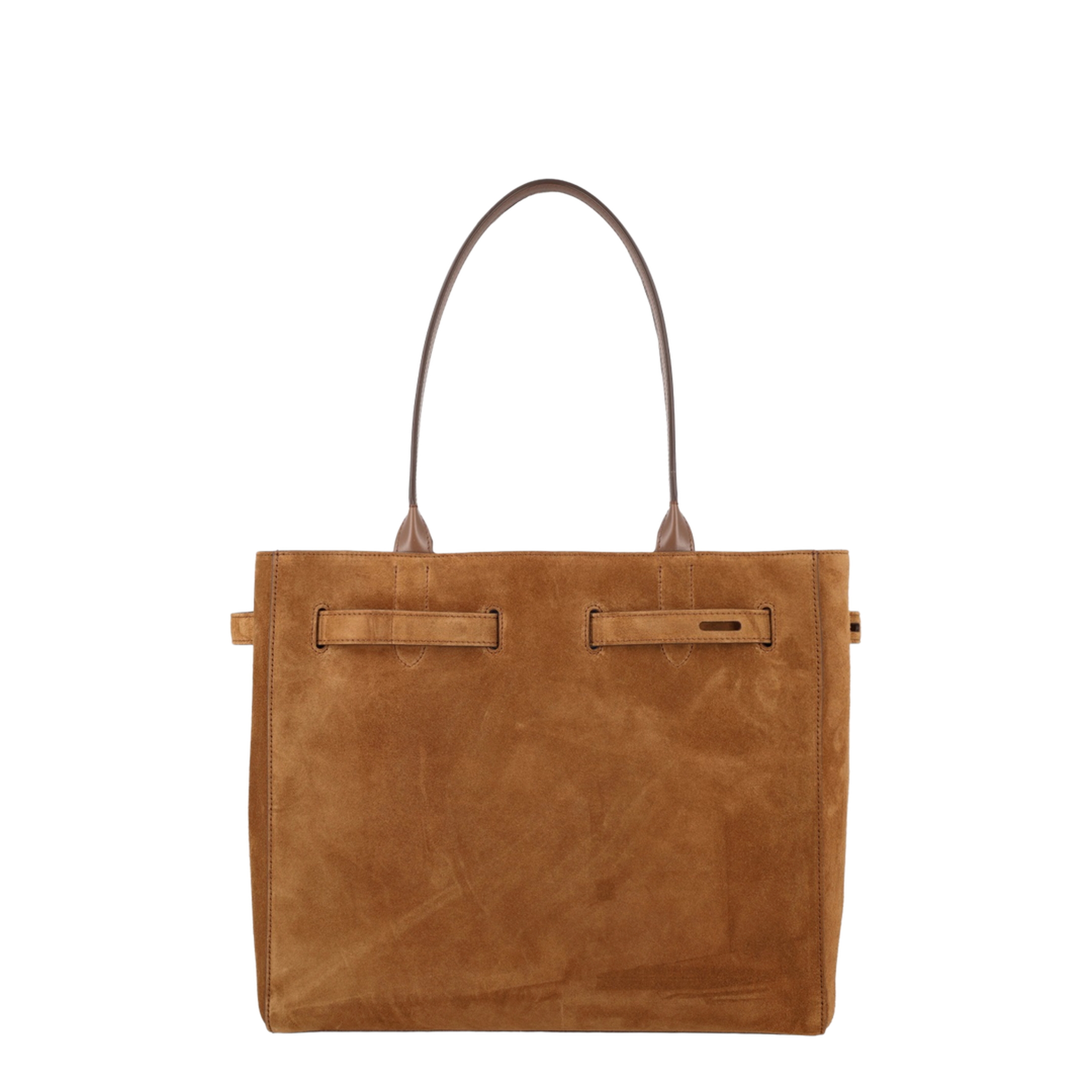 Audrey Medium Suede Tote Bag