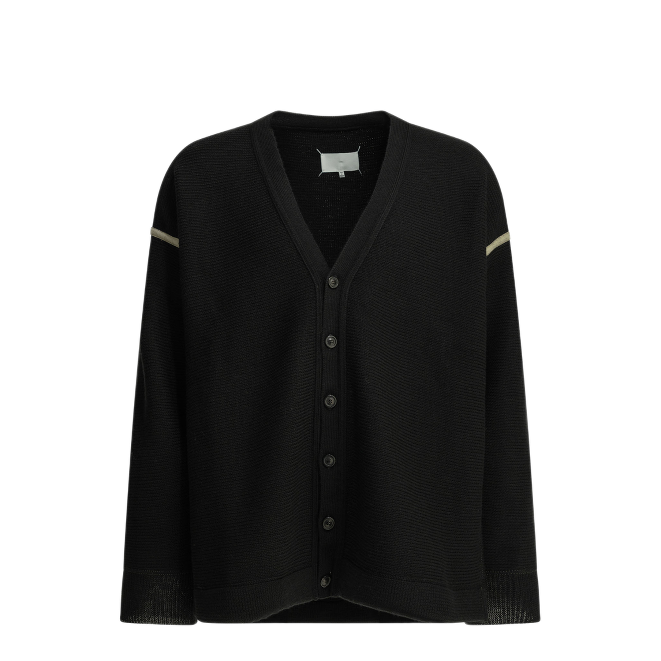 MAYFEYR - Maison Margiela - Wool Cardigan With Patches - S67HP0035M13182900