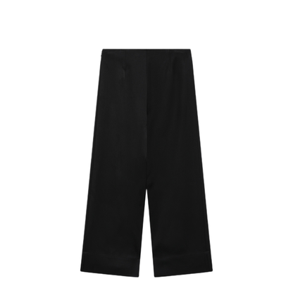 MAYFEYR - Toteme - Fluid Satin Trousers In Black Viscose - 263-WRB0420FB0671001