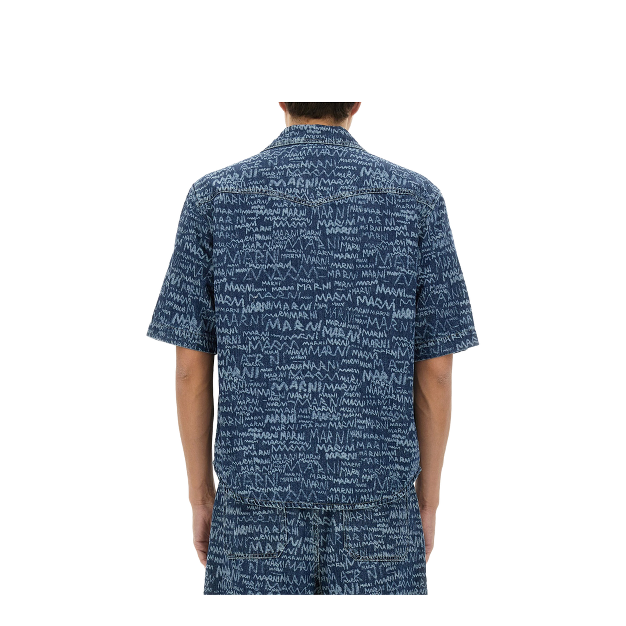 Denim Bowling Shirt