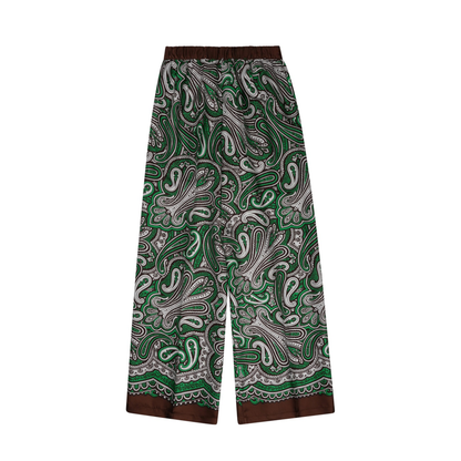 MAYFEYR - Parosh - Silk Trousers With Paisley Print - D230260SKINDY805