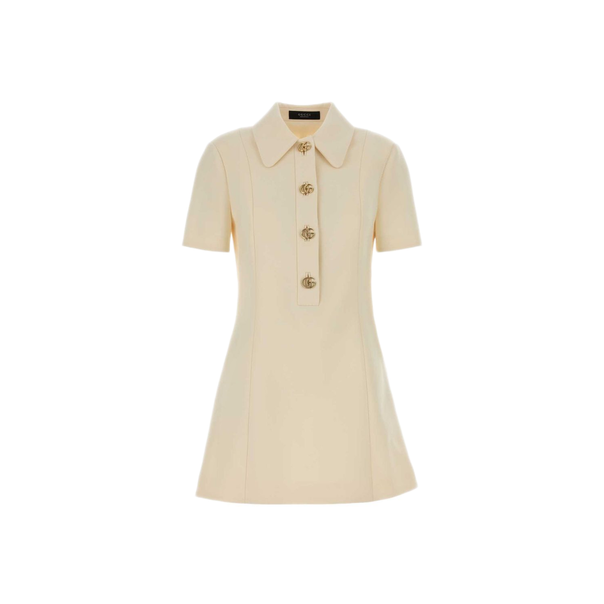 MAYFEYR - Gucci - White Wool Short Dress - 864361ZACKN9050