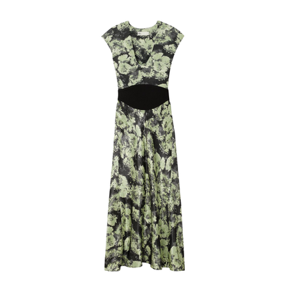Green Pull-On Style Dress