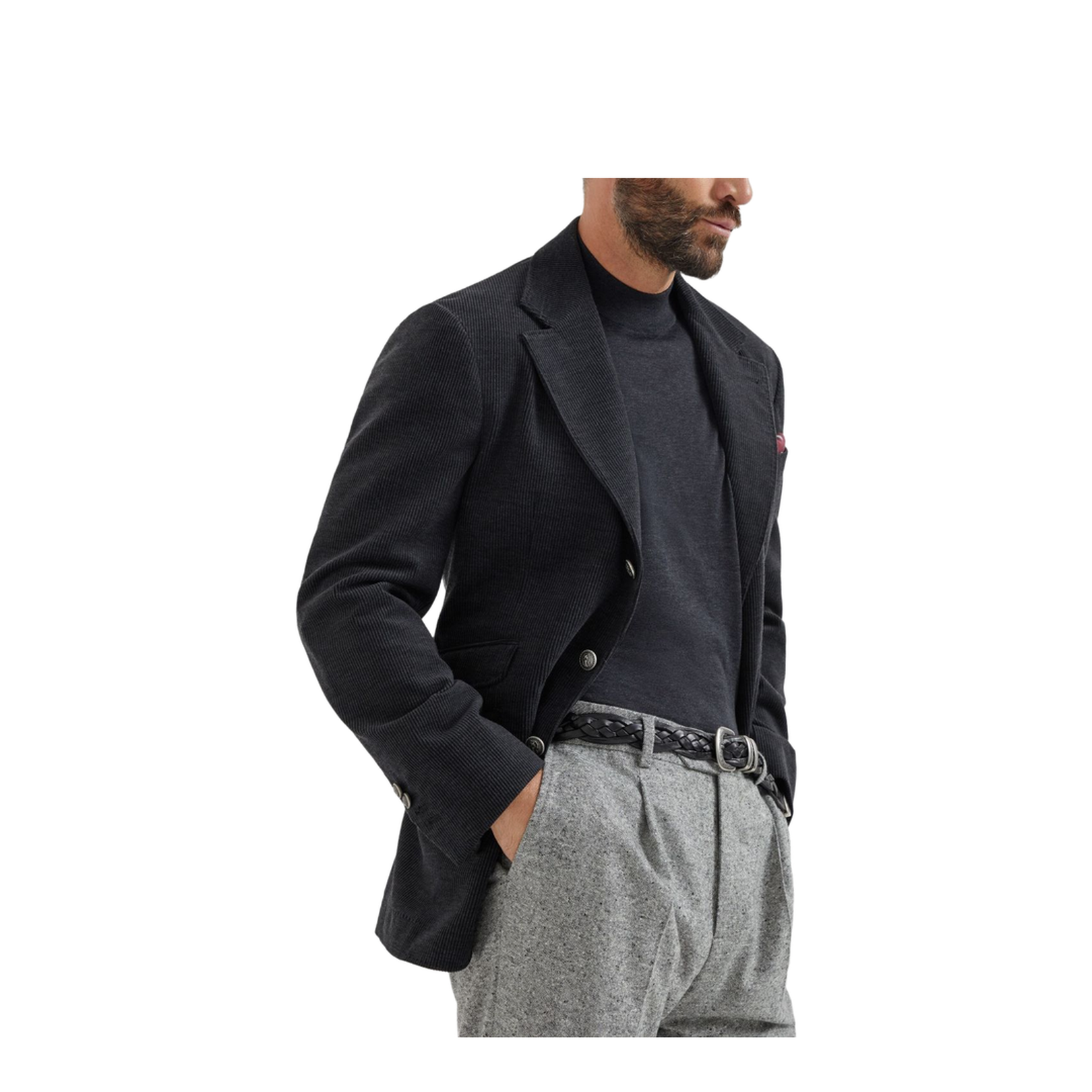 Cotton and silk blend sweater