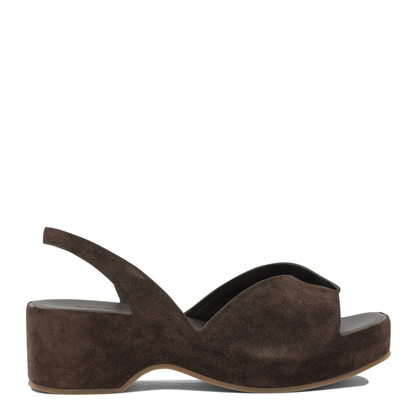 MAYFEYR - Del Carlo - Brown Suede Sandals - 11730HORUSSOFTYCAFFE