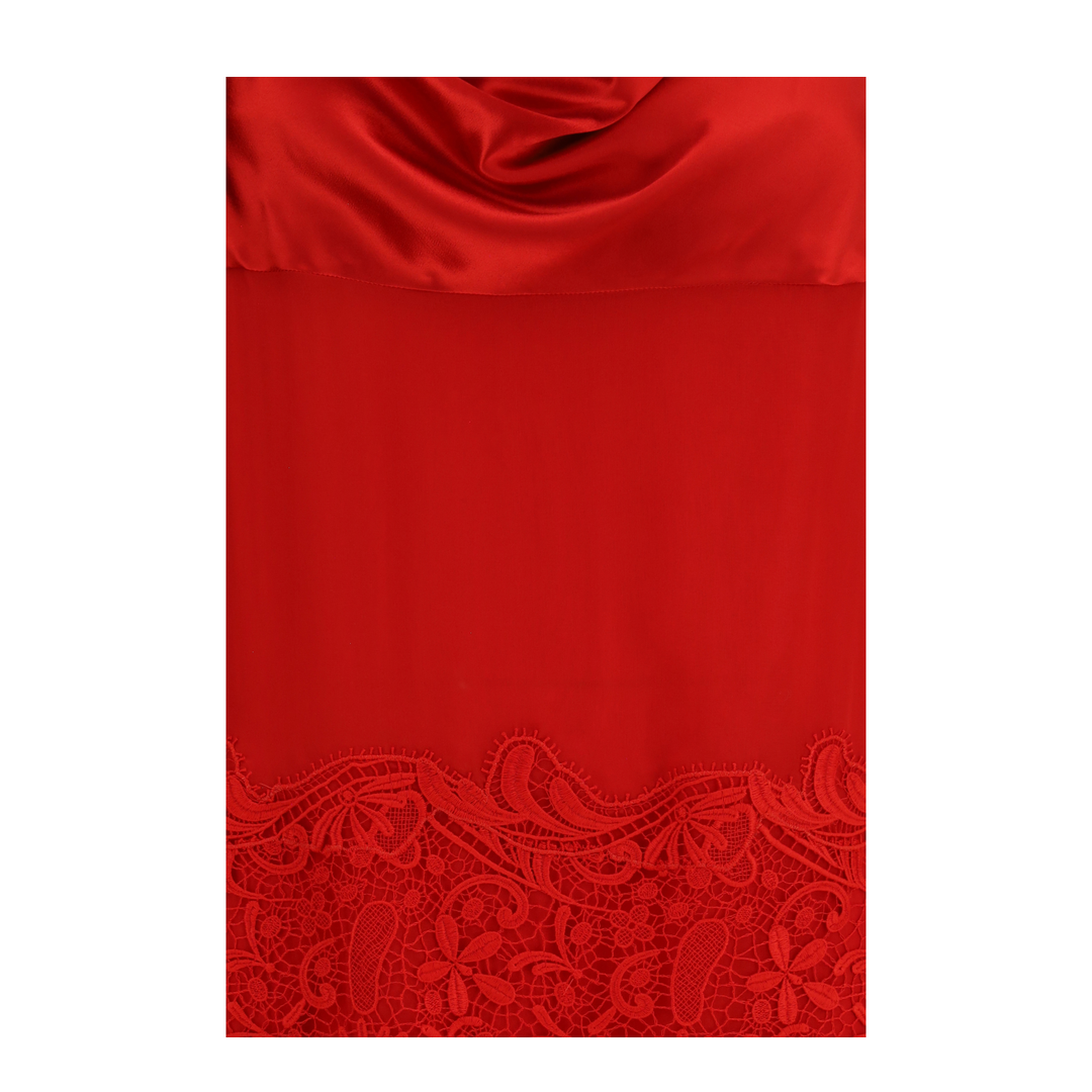MAYFEYR - Ferragamo - Draped Lace Dress - 788202232